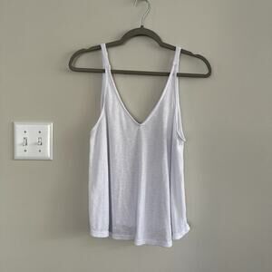 Free People Flowy White Tank Size Medium
